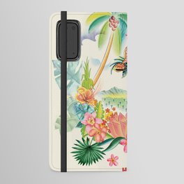 Vintage Hawaiian Travel Poster Android Wallet Case