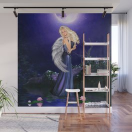 ANGEL OF THE POND Wall Mural