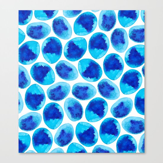 Blue Abstract Canvas Print