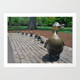 Make Way for Ducklings Art Print