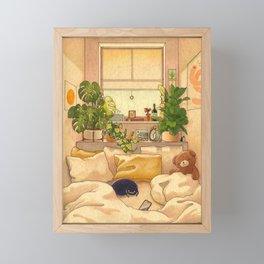 Cozy Space Framed Mini Art Print