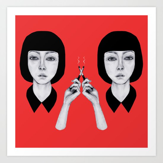 Never Quit Art Print