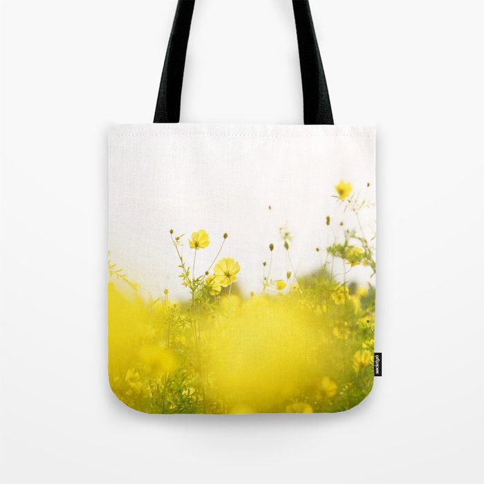Yellow cosmos Tote Bag