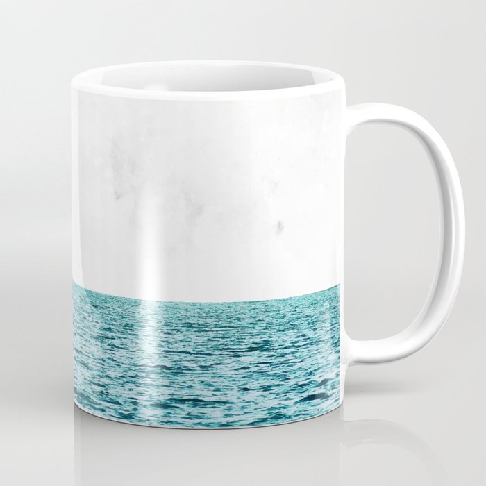 Ocean + Marble || #society6 #decor #buyart Coffee Mug