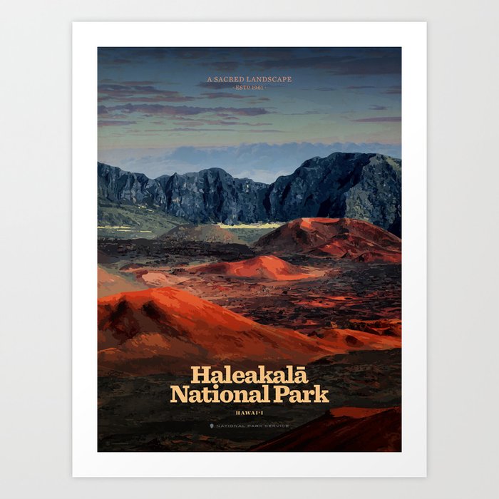 Haleakala National Park Art Print