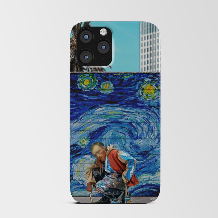 Graffiti artist Van Gogh iPhone Card Case