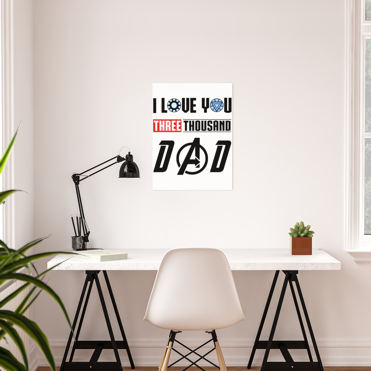 I Love You 3000 Dad Poster By Qriothecuriousshop Society6