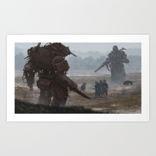 17.IX Art Print