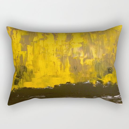 Golden Dream Rectangular Pillow