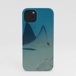 white-spotted eagle ray iPhone Case