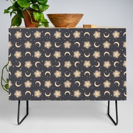 Sun and moon Credenza