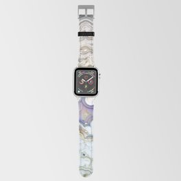 Bubbles of stone Agate Apple Watch Band