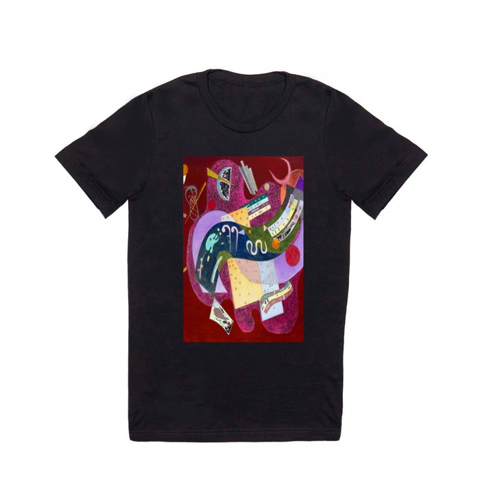 Wassily Kandinsky Rigid and Curved T Shirt