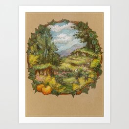 September in the Shires Art Print