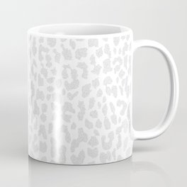 Pale Gray Leopard Coffee Mug