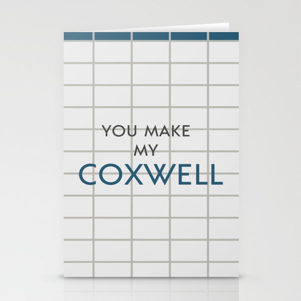 Coxwell Station Stationery Cards