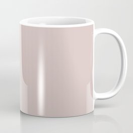 Pastel Pink Solid Color Pairs Dulux 2022 Popular Colour Rose Canopy Coffee Mug