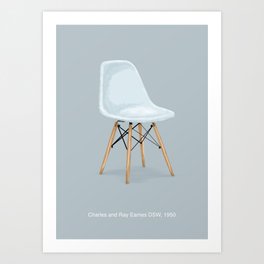 Charles and Ray Eames DSW, 1950 Art Print