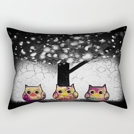 owl-52 Rectangular Pillow