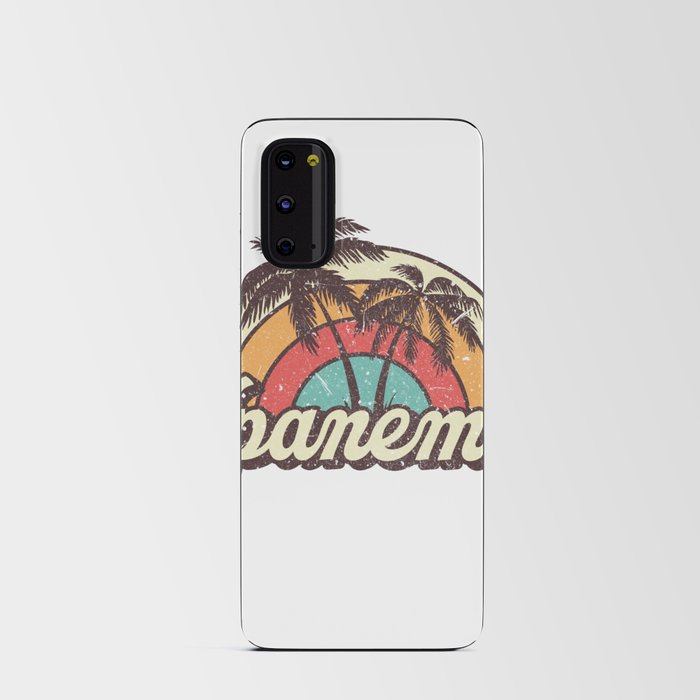 Ipanema beach city Android Card Case