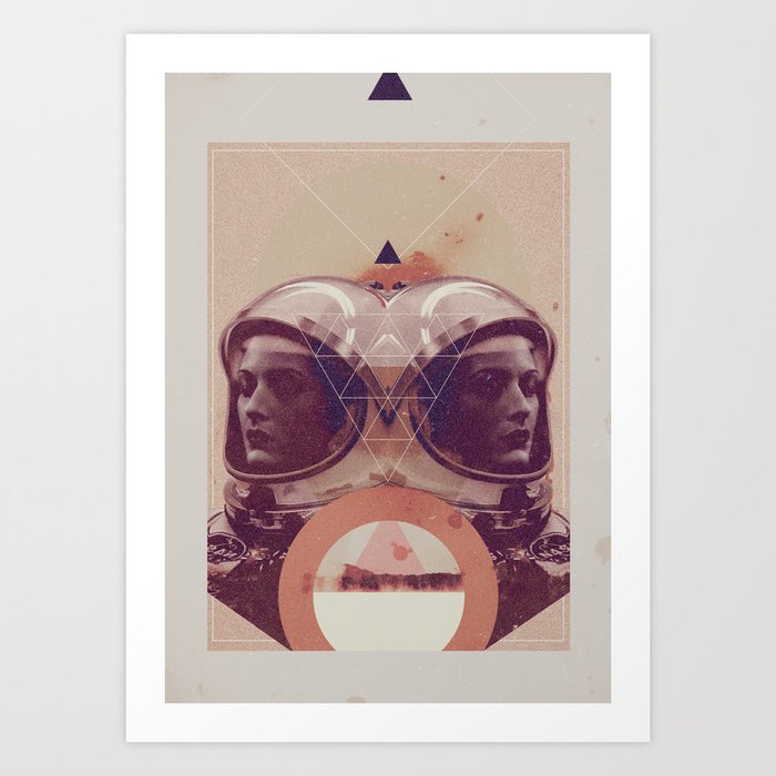 Dreams of space Art Print