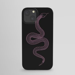 Tell Me - Snake Illustration iPhone Case