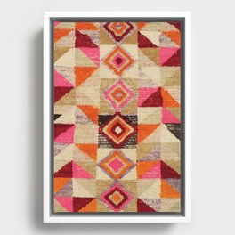 Bohemian Design Framed Canvas