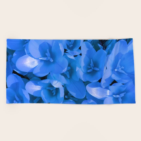 Blue Summer Beach Towel