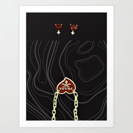 Candy Art Print