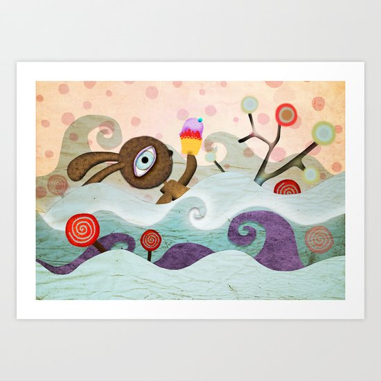 I just want you to find me Art Print