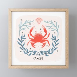 Cancer Framed Mini Art Print