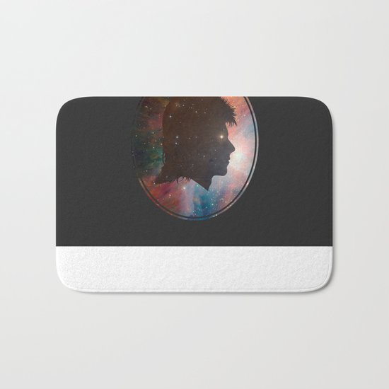 A Space Oddity Bath Mat