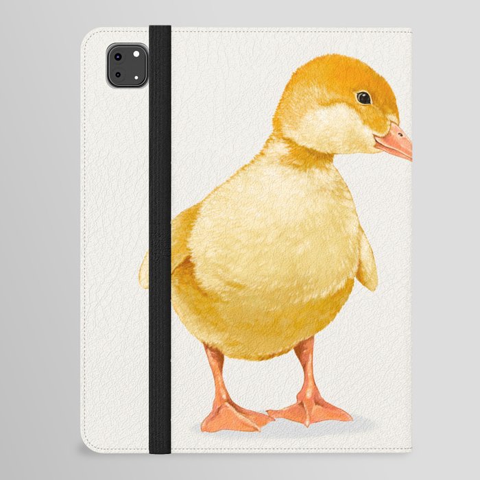 Little Duckling Meet A Friend iPad Folio Case