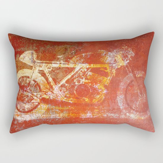 Metal Speed Rectangular Pillow