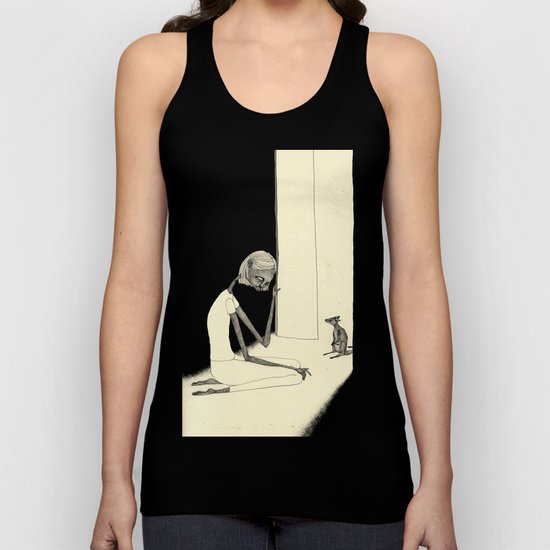Can I help You ? Unisex Tank Top