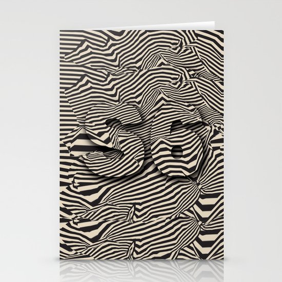 striated Stationery Cards