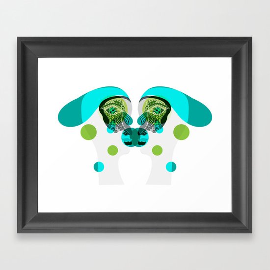 Gemini Framed Art Print