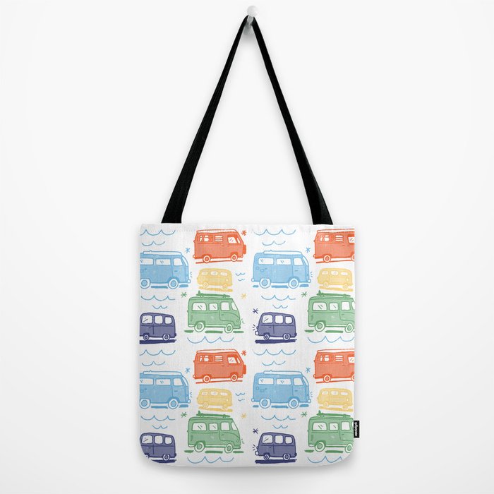 Cute doodles vans pattern Tote Bag by Home Life Society6