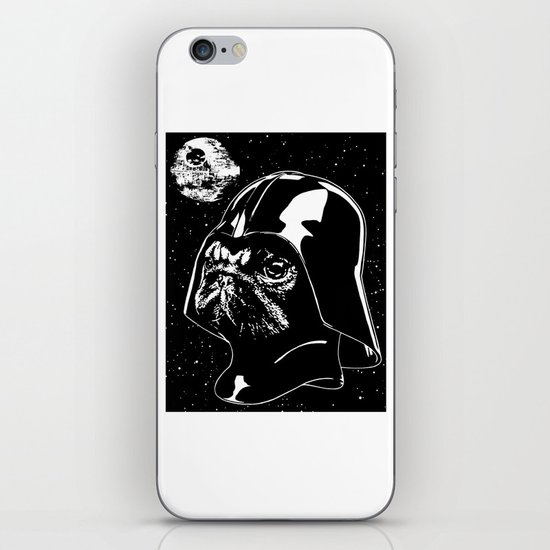 Pug Vader iPhone & iPod Skin