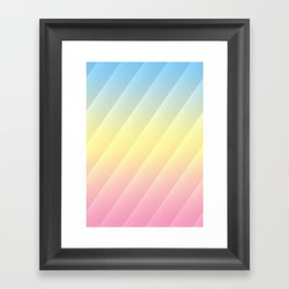 Pastel Framed Art Print