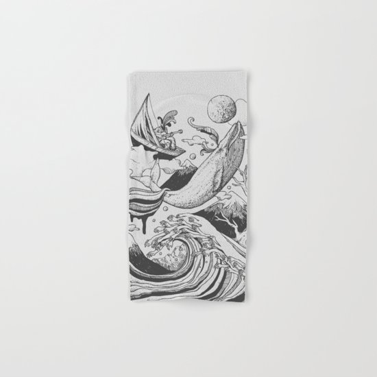 Deep and Blue Hand & Bath Towel