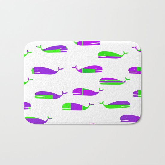 Whales Bath Mat