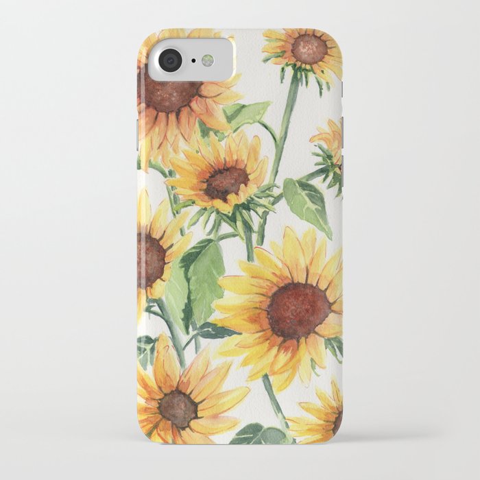 sunflowers iphone case