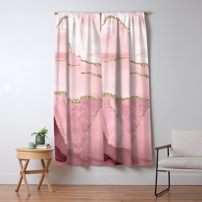Beautiful Pattern Design Blackout Curtain by podferds Society6