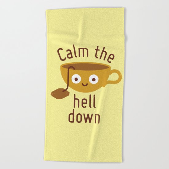 Anxietea Beach Towel
