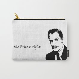 the Price is Right. Carry-All Pouch | Cinema, Scary, Digital, Jokes, Hollywood, Goth, Movies, Ink Pen, Vincentprice, Drawing 