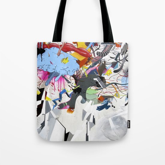 I blame the radio waves Tote Bag
