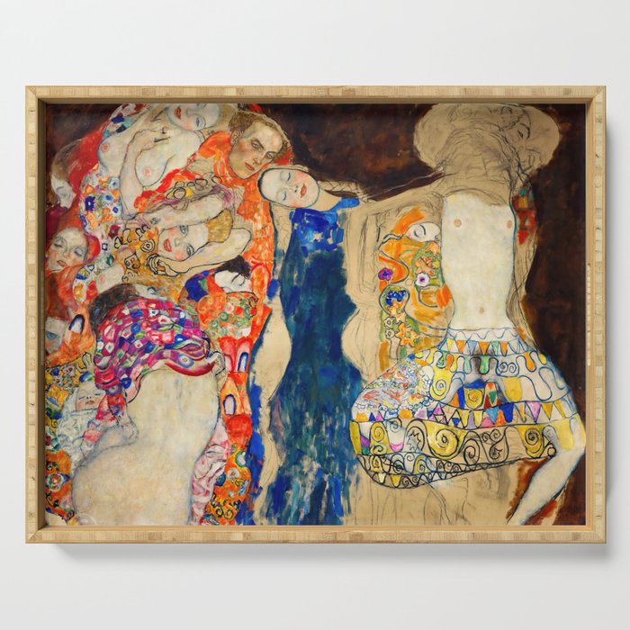 Gustav Klimt - The Bride (unfinished) Serving Tray