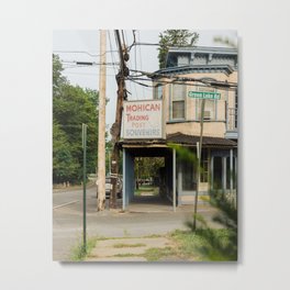 Mohican Trading Post, Leeds Metal Print