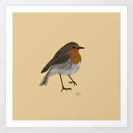 L'oiseau - the bird Art Print